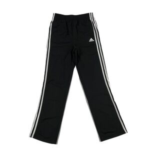 Adidas Youth Sweatpants Black with White Strips size XL 10562 w/ 2 Pockets